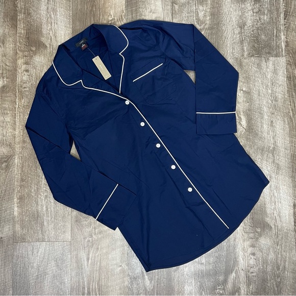 J. Crew Intimates & Sleepwear Jcrew Nightshirt In Endonend Cotton